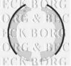 BORG & BECK BBS6307 Brake Shoe Set